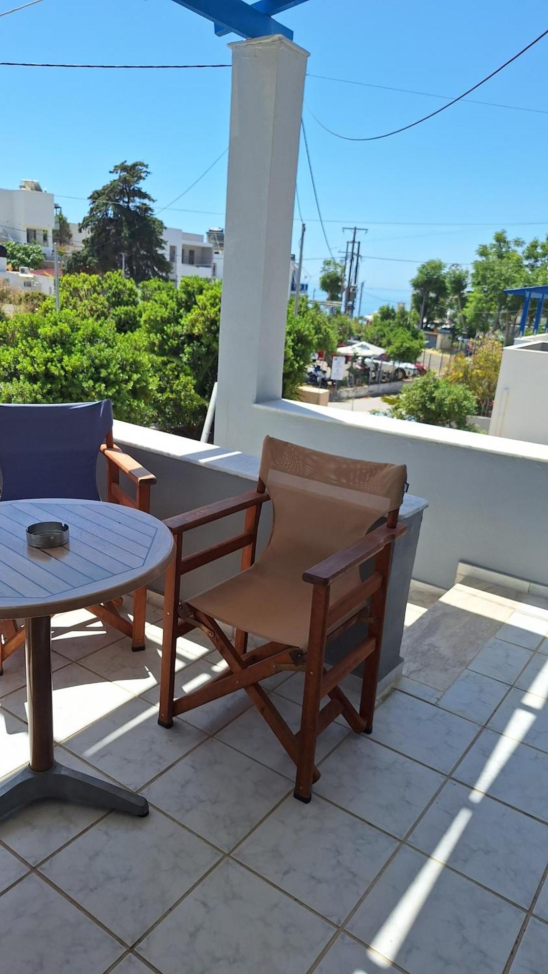 Fotini Apartments Paralia Agias Foteinis ภายนอก รูปภาพ