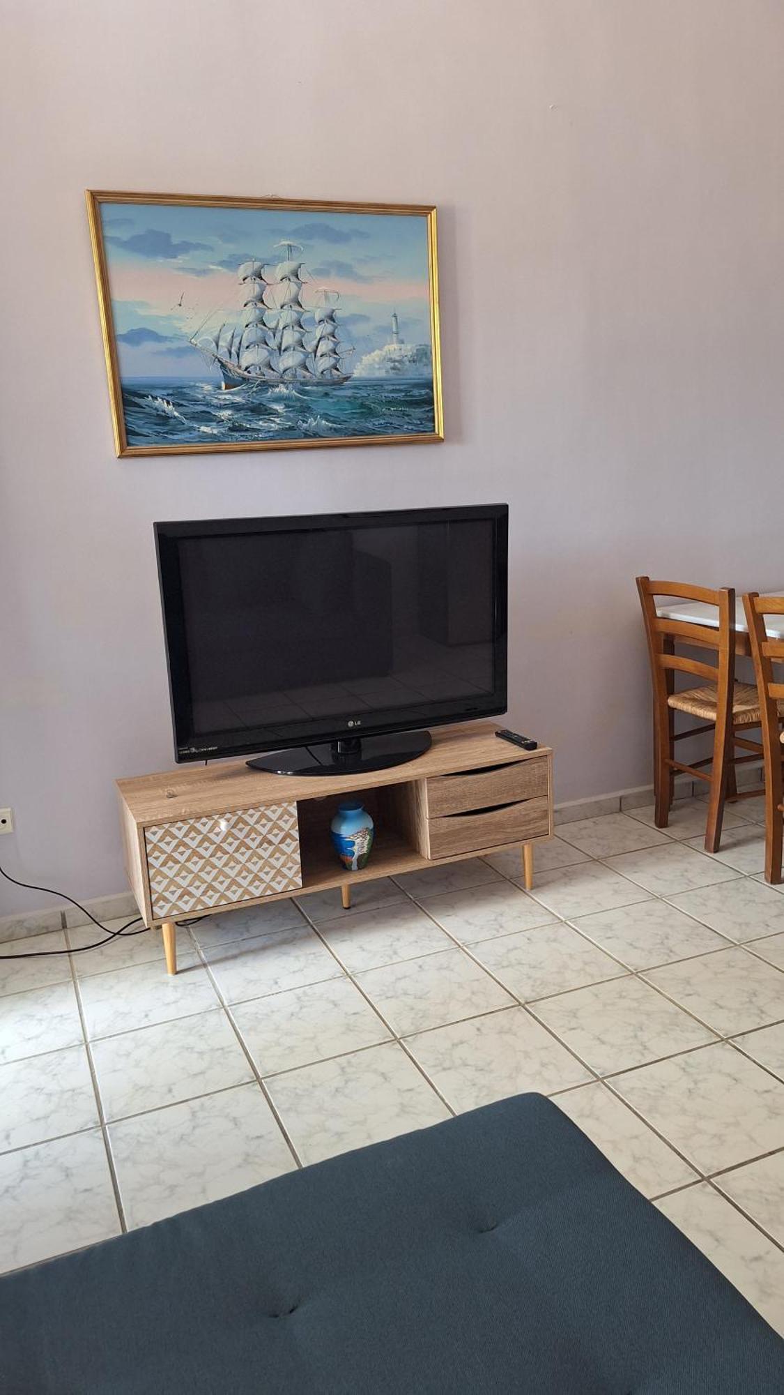 Fotini Apartments Paralia Agias Foteinis ภายนอก รูปภาพ