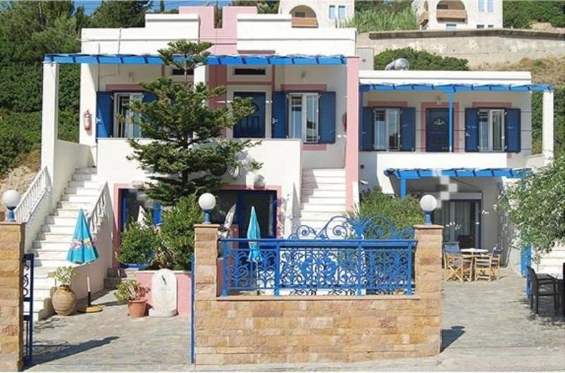 Fotini Apartments Paralia Agias Foteinis ภายนอก รูปภาพ
