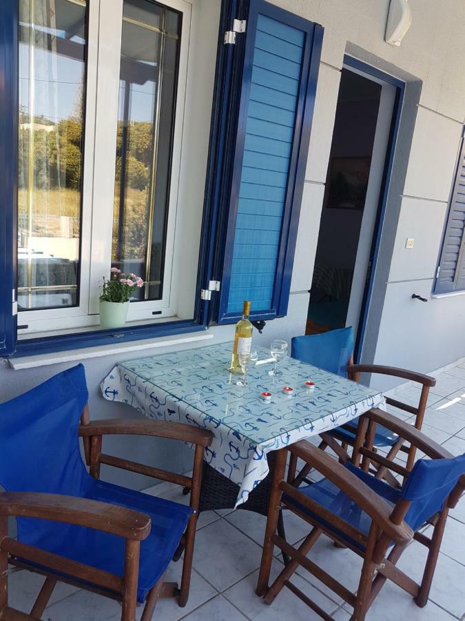 Fotini Apartments Paralia Agias Foteinis ภายนอก รูปภาพ